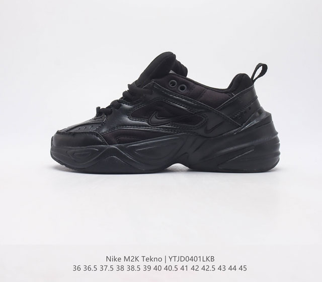 耐克 Nike M2K Tekno 男女子运动鞋厚底老爹鞋经典复古休闲慢跑鞋 从 Monarch 系列汲取灵感 以太空时代细节演绎未来风范 分层鞋面借鉴自元年款