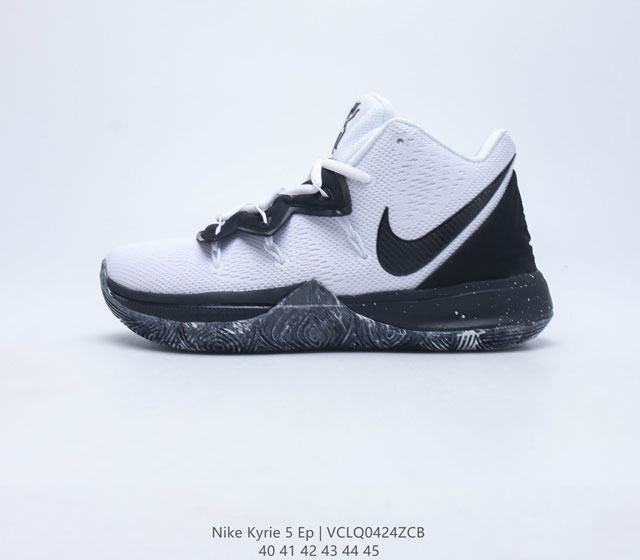 耐克 Nike Kyrie Low 5 EP 欧文5代 男鞋 低帮休闲运动篮球鞋 鞋面在制作时加入TPU织物细线 保持鞋面刚性的同时又能提供不错韧性 包裹性