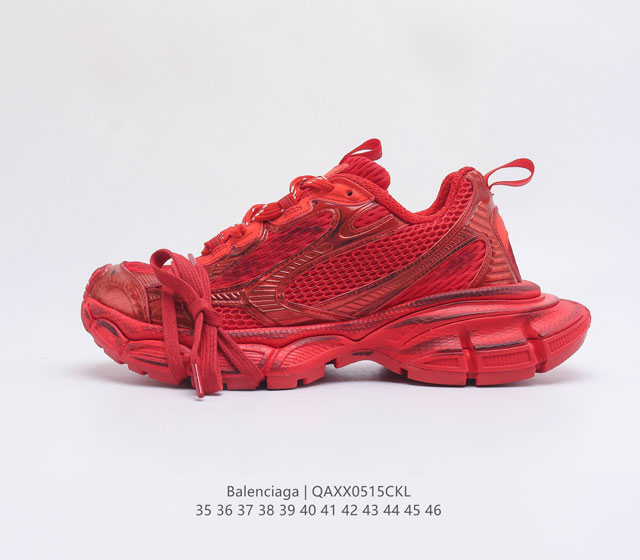OM版本 巴黎世家 七代 7.0 新款 老爹鞋 运动鞋 复古老爹鞋 Balenciaga Runner 巴黎世家 官方发售 展示了设计师 Demna 的运动鞋