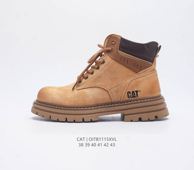 Cat Footwear Cat 卡特工装 休闲复古潮鞋系列 21Ss新款潮鞋 专治各种不帅 鞋身轻便 舒适性相当不错 橡胶大底 上身随意搭配 百看不厌 尺码