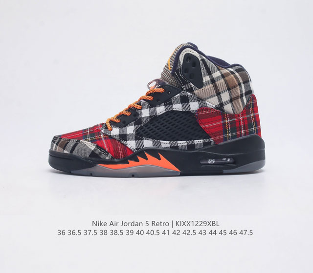 耐克nike Air Jordan Retro 5 Low 乔丹aj5代低帮复古休闲文化篮球鞋 大厂批次 乔丹篮球鞋系列 鞋身整体以大面积麂皮材质打造 鞋底也使